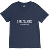 i beat cancer by cancer i mean children V-Neck Tee