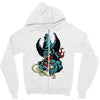 zombie gamers Zipper Hoodie