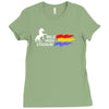 mile high stadium Ladies Fitted T-Shirt