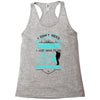 I Dont Need Therapy I Just Need Backpacking Racerback Tank