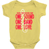 walker high marching band one sound one band one love Baby Onesie
