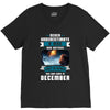 Never Underestimate A Man Who Watches Lost in Space And Was Born in De V-Neck Tee