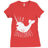 sea unicorns Ladies Fitted T-Shirt