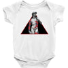 david with rose tattoo Baby Bodysuit