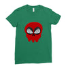 Deadpool Skull Ladies Fitted T-Shirt