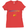 music swing Ladies Fitted T-Shirt