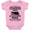motorrad papa Baby Onesie