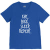 Eat Sleep Bike Repeat V-Neck Tee