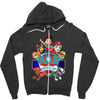 paw patrol birthday boy dad Zipper Hoodie