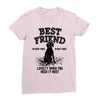 Best Friend  Beagle Ladies Fitted T-Shirt