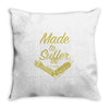 made to suffer Throw Pillow