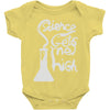 science gets me high Baby Onesie