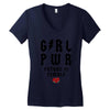 Girl Power Future Is Female Women's V-Neck T-Shirt