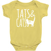 tats and cats Baby Bodysuit