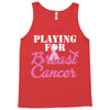 playing for breast cancer Tank Top