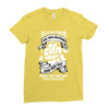 roll up your problems Ladies Fitted T-Shirt