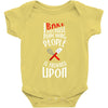 i bake because punching people is frowned upon Baby Onesie