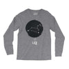 Leo Zodiac Sign Minimal Design Long Sleeve Shirts