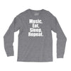 Music Eat Sleep Repeat Long Sleeve Shirts