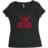 lifes tough Women's Triblend Scoop T-shirt