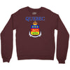 quebec coat of arms canada Crewneck Sweatshirt
