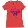sea turtle spirit Ladies Fitted T-Shirt