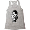 snow white Racerback Tank