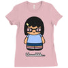 Tina Belcher Ladies Fitted T-Shirt