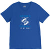 Father is my Name Fishing Is My Game V-Neck Tee