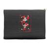 quinn of heart Accessory Pouches