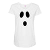 boo face Maternity Scoop Neck T-shirt
