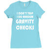 gravity check Ladies Fitted T-Shirt
