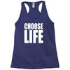 choose life Racerback Tank