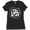 the love boat classic tv show title logo sign youth Ladies Fitted T-Shirt