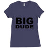 little dude Ladies Fitted T-Shirt