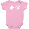 weed leaf Baby Onesie