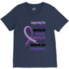 supporting the fighter, admiring the survivors, honoring the taken V-Neck Tee