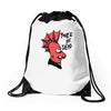 punk's not dead Drawstring Bags