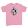unicorn nerd graphic Youth Tee