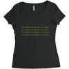 i am a ganius Women's Triblend Scoop T-shirt