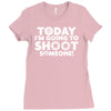 photographer shoot someone Ladies Fitted T-Shirt