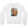 polygon fox graphic Crewneck Sweatshirt