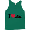 i love jet ski racing Tank Top
