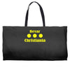 bevar christiania flag logo Weekender Totes