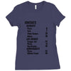 contents list Ladies Fitted T-Shirt