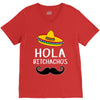hola bitchachos V-Neck Tee