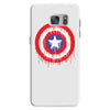 captain america dying bleeding logo Samsung Galaxy S7