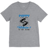 Pappy is my Name Fishing Is My Game V-Neck Tee