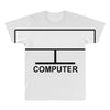 computer All Over Men's T-shirt