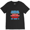 push me around granny V-Neck Tee